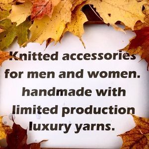 Hand Knit Accessories for Women and Men